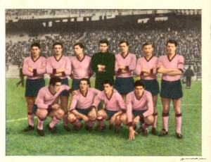 figurine calciatori palermo 1961-1962 Squadra