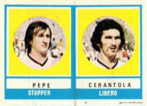 figurine calciatori palermo 1973-1974